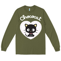 Army Green Chococat Sweet Valentine Long Sleeve Tee - longCreatives
