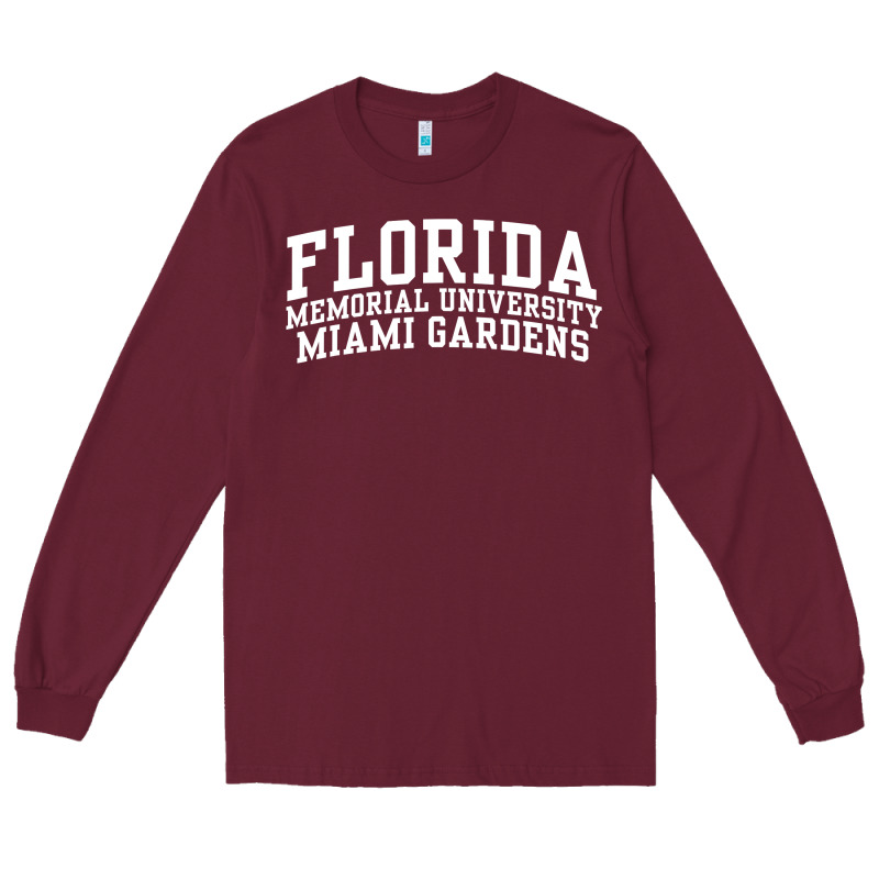 Florida Memorial University Miami Gardens Oc0647 Long Sleeve Tee by longCreatives | Teevron