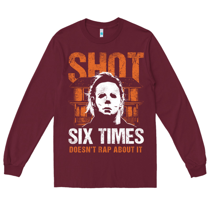 Halloween Shot 6 Times T Shirt Long Sleeve Tee by longCreatives | Teevron