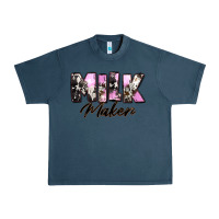 Midnight Navy Milk Maker Mother's Day Urban Heavy Tee - CowGirlArtShop
