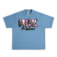 Pebble Blue Milk Maker Mother's Day Urban Heavy Tee - CowGirlArtShop