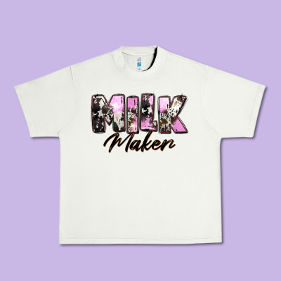 Milk Maker Mother's Day Urban Heavy Tee Designed By Cowgirlartshop