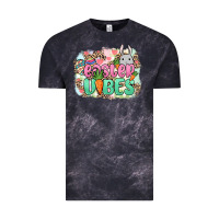 Cloud Black Easter vibes Easter Day Vintage Tee - HowdyJamesFarm