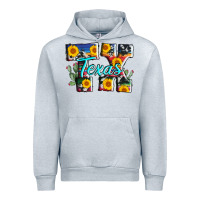 Heather Grey texas tx serape sunflower cowhide Urban Hoodie - AdoDesignShop