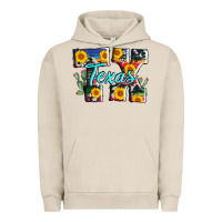 Pigment French Oak texas tx serape sunflower cowhide Urban Hoodie - AdoDesignShop