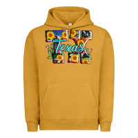 Pigment Peanut Butter texas tx serape sunflower cowhide Urban Hoodie - AdoDesignShop