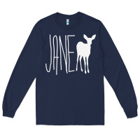 Navy Life Is Strange Max Jane Doe Long Sleeve Tee - longCreatives