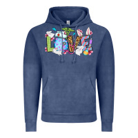 Love Nurse Easter Vintage Hoodie | Teevron