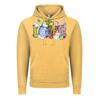 Vintage Mustard Love Nurse Easter Vintage Hoodie - OliviaCreatesArt