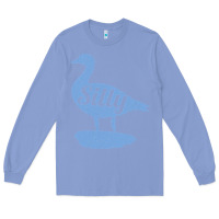 Colony Blue Silly Goose Funny Silly Goose Long Sleeve Tee - longCreatives