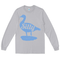 Moon Dust Silly Goose Funny Silly Goose Long Sleeve Tee - longCreatives