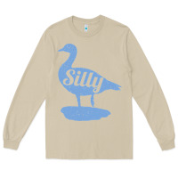 Mushroom Silly Goose Funny Silly Goose Long Sleeve Tee - longCreatives