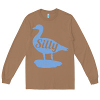 Toasted Coconut Silly Goose Funny Silly Goose Long Sleeve Tee - longCreatives