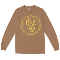 Toasted Coconut Mens One Dad to rule them all  father's day gift Long Sleeve Tee - longCreatives