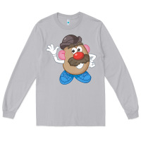 Moon Dust Womens Mr. Potato Head Simple Portrait Long Sleeve Tee - longCreatives