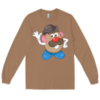 Toasted Coconut Womens Mr. Potato Head Simple Portrait Long Sleeve Tee - longCreatives