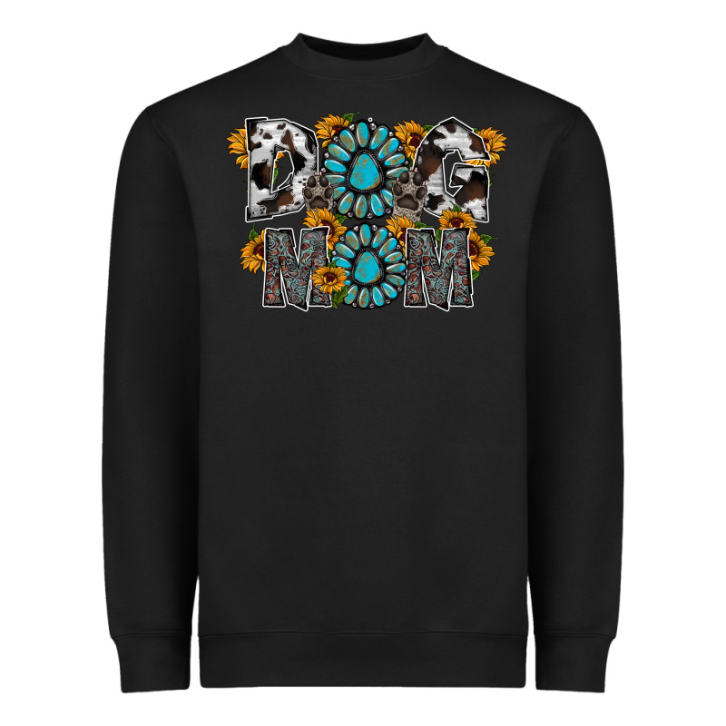 Dog Mom Heavyweight Sweatshirt by RacoonDesign | Teevron