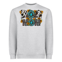 Heather Grey dog mom Heavyweight Sweatshirt - RacoonDesign