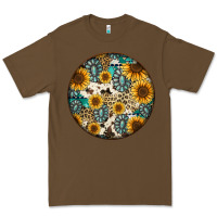 Cacao western pattern circle earrings Premium Tee - Jasminsmagicworld