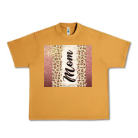 Peanut Butter Rose gold mom leopard glitter Urban Heavy Tee - CowGirlArtShop