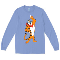 Colony Blue Frosted Flakes Tony The Tiger T Long Sleeve Tee - longCreatives