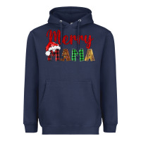 Navy merry mama Heavyweight Hoodie - BarkalooDesign