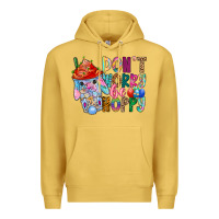 Antique Gold DON T WORRY Be hoppy Easter Premium Hoodie - CowhideDigitalArt
