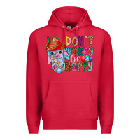 Cardinal DON T WORRY Be hoppy Easter Premium Hoodie - CowhideDigitalArt