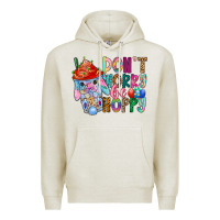 Oatmeal Heather DON T WORRY Be hoppy Easter Premium Hoodie - CowhideDigitalArt