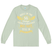 Matcha Mens Vintage 1950s Built In The 50s Fifties Funny 70th Birthday Long Sleeve Tee - longCreatives