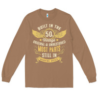 Toasted Coconut Mens Vintage 1950s Built In The 50s Fifties Funny 70th Birthday Long Sleeve Tee - longCreatives