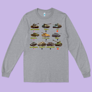 Top Ten Best Ww2 Tanks M4 Sherman Panzer Iv Tiger Ii T34 Long Sleeve Tee Designed By Longcreatives