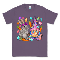 Lavender Easter gnome and rabbit Easter Day Classic Tee - HowdyJamesFarm