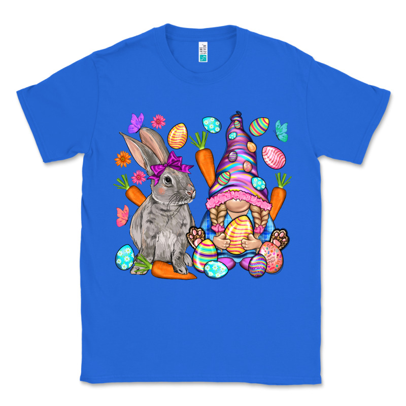 Easter Gnome And Rabbit Easter Day Classic Tee by HowdyJamesFarm | Teevron