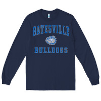 Navy Batesville High School Bulldogs Premium Long Sleeve Tee - longCreatives