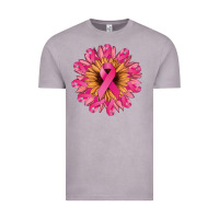 Vintage Zinc Cancer ribbon sunflower Cancer Awareness Vintage Tee - HowdyJamesFarm