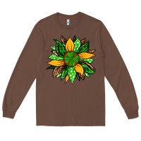 Chestnut St. Patrick's sunflower Long Sleeve Tee - OliviaCreatesArt