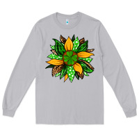 Moon Dust St. Patrick's sunflower Long Sleeve Tee - OliviaCreatesArt