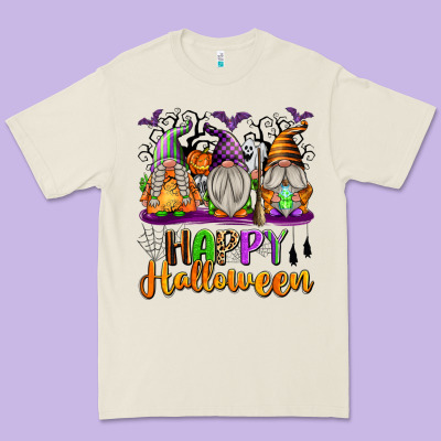 Happy Halloween Gnomes Premium Tee Designed By Texasbilliewilder