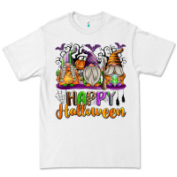 White Happy Halloween Gnomes Premium Tee - texasbilliewilder