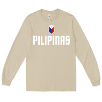 Mushroom Pilipinas Basketball Wear, Gilas Philippines Casual Wear Long Sleeve Tee - longCreatives