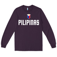 Plum Pilipinas Basketball Wear, Gilas Philippines Casual Wear Long Sleeve Tee - longCreatives