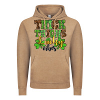 Vintage Coffee St. Patrick's Thick thighs lucky vibes Vintage Hoodie - OliviaCreatesArt