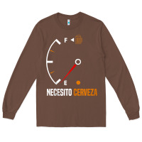 Mexican Beer Necesito Cerveza Cool & Funny Sayings Long Sleeve Tee | Teevron