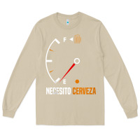 Mushroom Mexican beer necesito cerveza cool & funny sayings Long Sleeve Tee - longCreatives