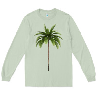 Matcha Tropical Palm Tree Long Sleeve Tee - longCreatives