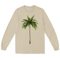 Mushroom Tropical Palm Tree Long Sleeve Tee - longCreatives
