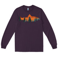Plum Trout Fly Fishing Nature Outdoor Fisherman Gift Long Sleeve Tee - longCreatives