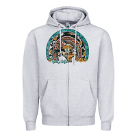 Heather Grey texas map sunflower leopard cowhide aztec turquoise gemstone rainbow Zipper Hoodie - Artiststas