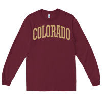 Burgundy Colorado   Colorado Sports CollegeStyle T CO Long Sleeve Tee - longCreatives